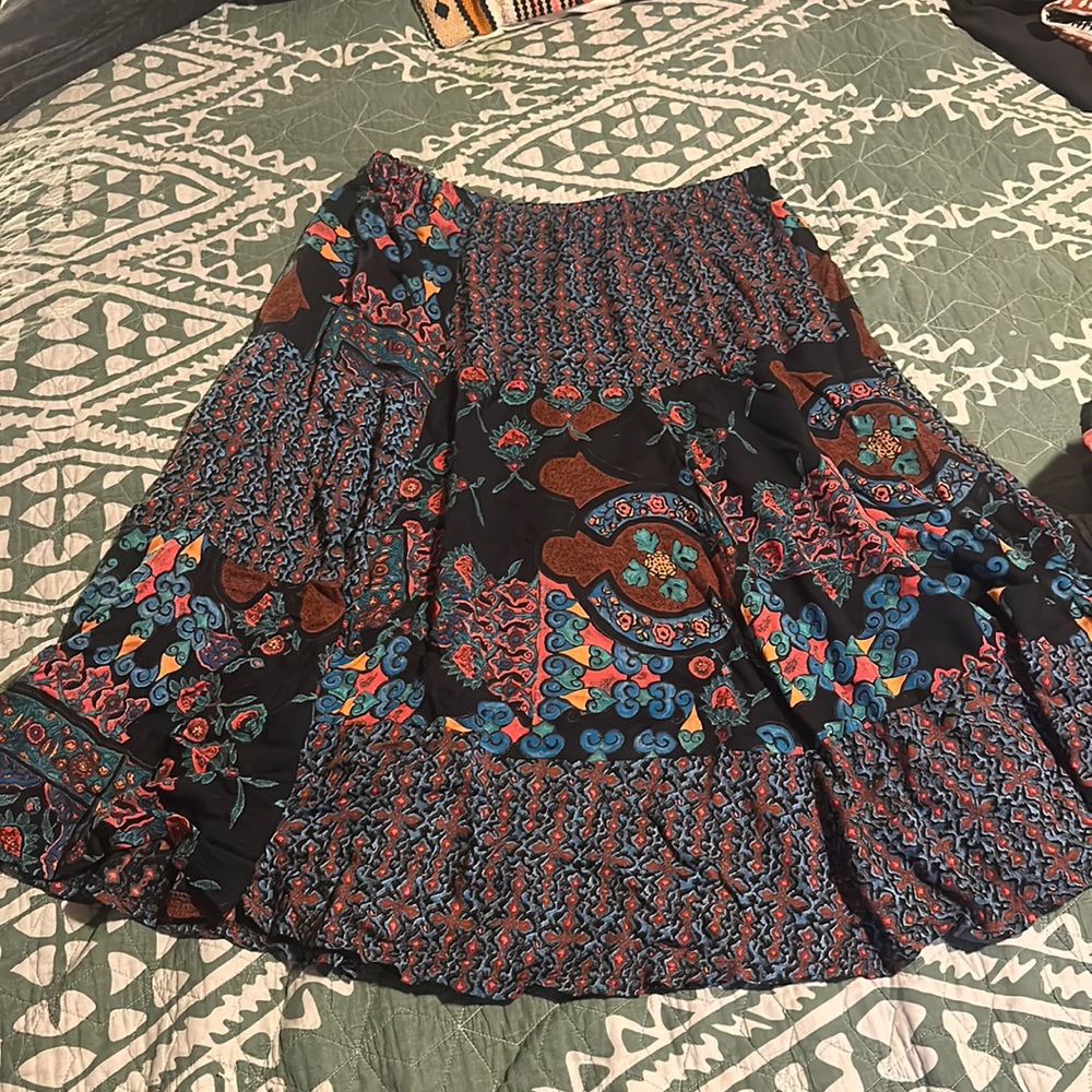 Vintage patterned skirt